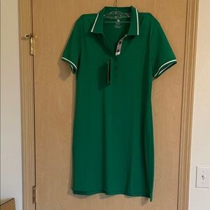 Green Polo Dress